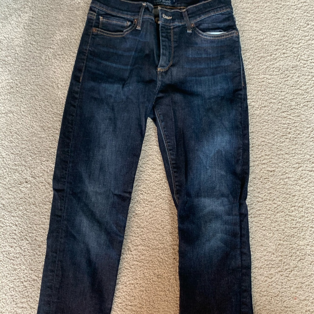 Lucky brand dark jeans
